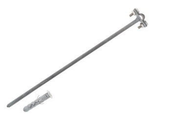 AN-KOM UCHWYT NA DRUT WKRĘCANY L=300MM Z-ŚRUBA Z KOŁKIEM AN-45 OG