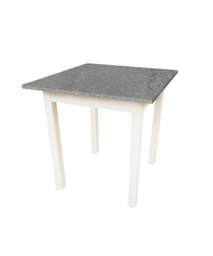 Stół Kuchenny 60x60 Beton /Biały Stolik Stoły
