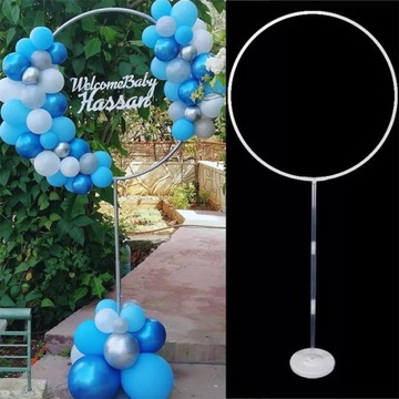 STOJAK NA BALONY OKRĄGŁY KOŁO 170X78CM
