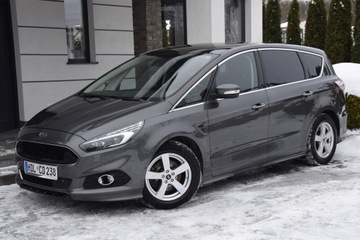 Ford S-Max II Van 2.0 TDCi 180KM 2017 7 Foteli, Panorama, EL. Klapa, Kamera, ACC, Navi, Alu x2, GWARANCJA, zdjęcie 1