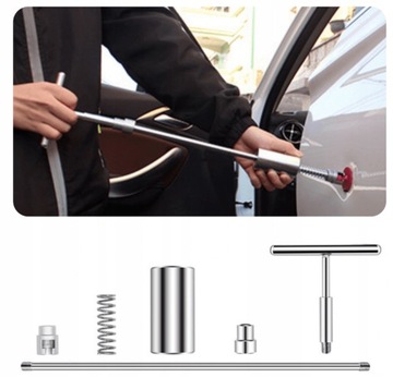 Набор для удаления вмятин для удаления вмятин на кузове с помощью грибного молотка.