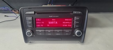Audi TT Concert Radio Cd Mp3 Aux 8J0035186M