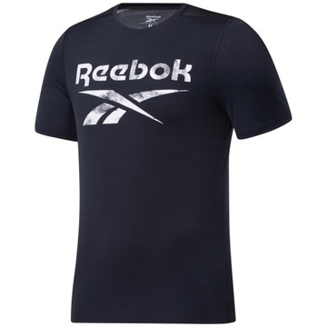 REEBOK CROSSFIT МУЖСКАЯ СПОРТИВНАЯ ФУТБОЛКА, МОЛОДЕЖНАЯ ТРЕНИРОВКА, ДЫШАЩАЯ
