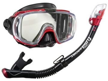 НАБОР TUSA VISIO SET МАСКА ДЛЯ НОРКИ И ЛАСТ СУМКА L 40-46