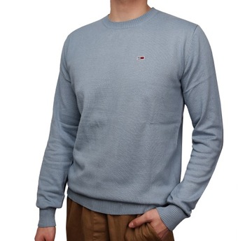 Sweter męski Tommy Hilfiger CLASSICS SWEATER FADED BLUE