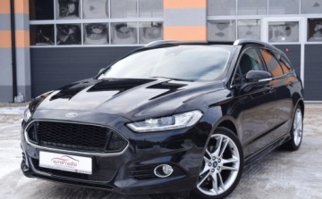 Ford Mondeo V Kombi 2.0 TDCi Bi-Turbo 210KM 2016 Ford Mondeo 2.0 TDCI 210 PS PowerShif ST-Line Fuul Ledy kamera Lopatki Na, zdjęcie 4