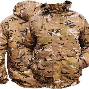 Kurtka wojskowa MULTICAM zimowa kaptur roz. XL