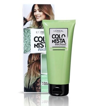 Colorista Wash Out zmywalna farba do włosów Mint Hair 80 ml