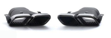 DIFUZOR MERCEDES A205 C205 LOOK AMG C63 BLACK