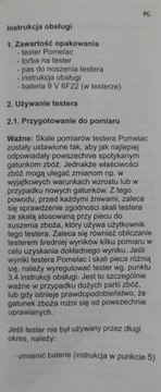 Wilgotnościomierz do zboża ziarna tester WILLE 55