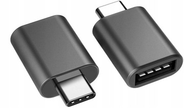 Adapter przejściówka USB-C do USB-A Gniazdo OTG Telefon Laptop