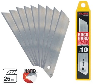 Ostrza stałe 25 mm Tajima Solid Rock Hard LCB65S