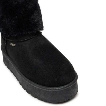 Зимние туфли большие звезды изолированные снежные ботинки