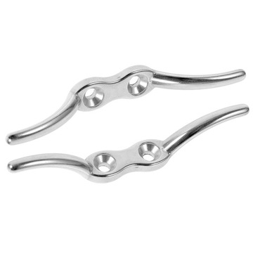 2 шт. ПРОЧНАЯ НЕРЖАВЕЮЩАЯ СТАЛЬ ЛОДКА ВЕРЕВНАЯ ПАЛУБА ДОК-УБОРКА МОРСКАЯ ЯХТНАЯ ЛИНИЯ FL