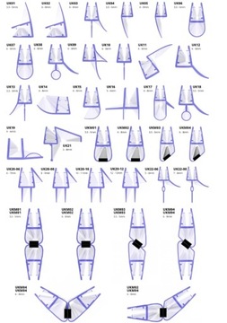 Уплотнители для душевой кабины 6 7 8мм 1,53м UKM04