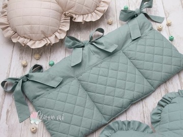 КОКОННОЕ ГНЕЗДО Стеганое, с рюшами. Высокое качество.