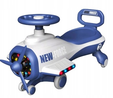 GRAVITY RIDE ON ДЛЯ РЕБЕНКА Автотолкач со СВЕТЯЩИМИСЯ СВЕТОДИОДНЫМИ РЕЗИНОВЫМИ КОЛЕСАМИ