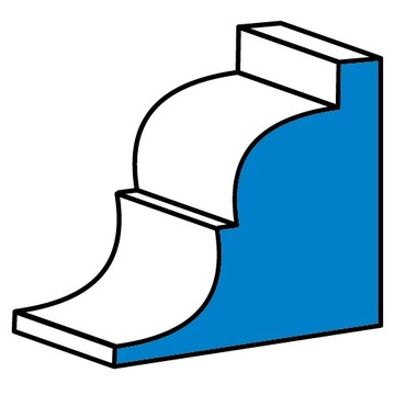 Frez kształtowy profilowy z łożyskiem 31.7x12.7mm