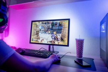 Светодиодная лента Newell ambient RGB для монитора 27