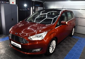 Ford C-MAX II Grand C-MAX Facelifting 1.0 EcoBoost 125KM 2016 Ford Grand C-MAX Grand C-MAX - Klima _ Drzwi przesuwne _ Benzyna 125KM, zdjęcie 21