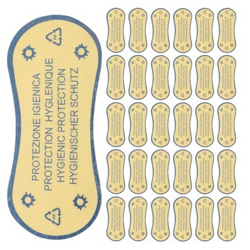 100 ШТ. ЗАЩИТНЫЕ НАКЛАДКИ ПРОЗРАЧНЫЙ КУПАЛЬНИК