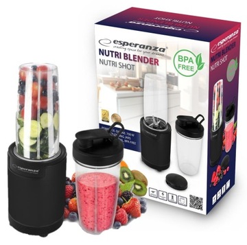 BLENDER KIELICHOWY DO KOKTAJLI SMOOTHIE 2 KUBKI