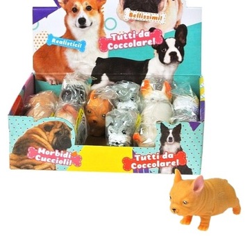 GNIOTEK ANTYSTRESOWY Z PIASKIEM PIES SENSORYCZNY