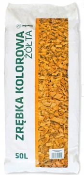 ZRĘBKI OZDOBNE KORA KOLOROWA 50L DEKORACYJNA