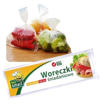 Bee Smart Woreczki Śniadaniowe 100szt.