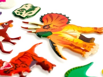 МОТИВАЦИОННЫЕ ВЫПУКЛЫЕ НАКЛЕЙКИ ДЛЯ ДЕТЕЙ 28 НАБОРОВ 600 ШТ.