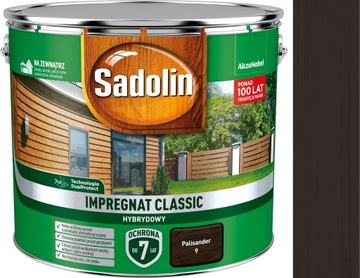 SADOLIN CLASSIC IMPREGNAT 9L PALISANDER