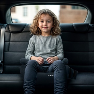 Tulano Cabby 35 Черное автокресло ISOFIX, размер I 125-150 см