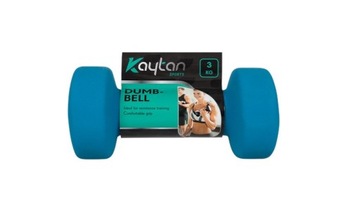 Hantle powlekane/gumowane stałe Kaytan 1x 3 kg