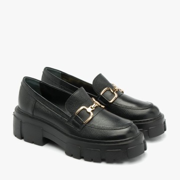 Ryłko C2R28___ _9SC черные мокасины с декором р 35