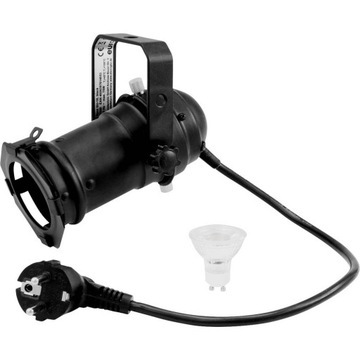 EUROLITE SET PAR-16 SPOT GU-10 BLACK REFLEKTOR