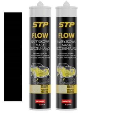 NOVOL MASA NATRYSKOWA STP FLOW 2x 290ml CZARNA