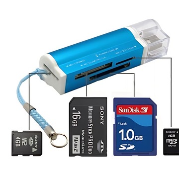 Устройство чтения карт памяти Быстрый USB-накопитель Micro SD SDHC SDXC MS AML PRO DUO