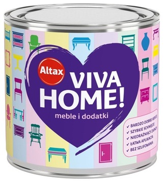 ALTAX VIVA HOME 0,25л - ПЕРВЫЙ СНЕГ - БЕЛЫЙ МАТОВЫЙ