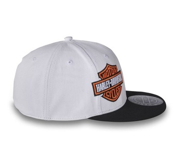 Czapka z daszkiem Harley Davidson Hat-Woven White Prezent