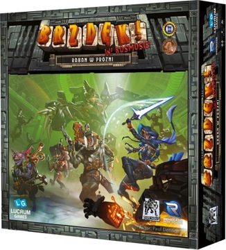 BRZDĘK W KOSMOSIE Clank gra planszowa Dungeon 2-4