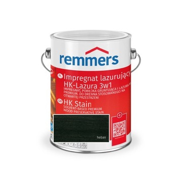 Remmers HK-Lasur lazura ochronna do drewna 3w1 2,5L heban