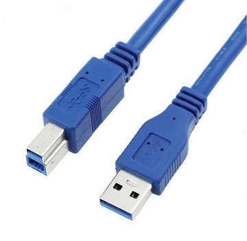 Kabel USB 3.0 typu A do typu B Zewnętrzne sterowniki twarde, skaner 2M