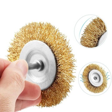 ZESTAW DRUCIANYCH SZCZOTEK DO WIERTARKI 5 szt