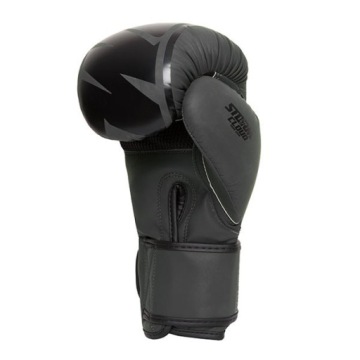 Боксерские перчатки StormCloud Bolt 2.0, черные/черные, 14 унций