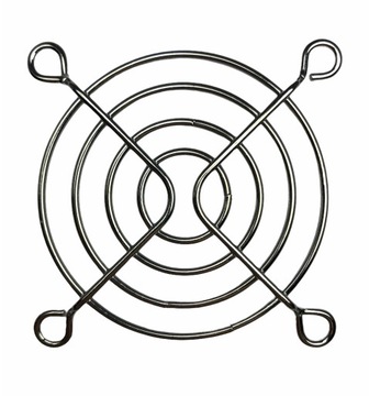 OSŁONA WENTYLATORA GRILL METAL 60x60mm 6x6cm 10szt