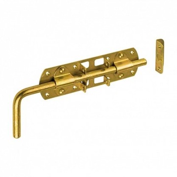 Zasuwka z ryglem do bram furtek 240x60x2,0mm Domax 1 sztuka