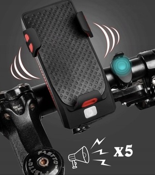 ДЕРЖАТЕЛЬ ДЛЯ ТЕЛЕФОНА ДЛЯ ВЕЛОСИПЕДА POWERBANK 4000 МАЧ