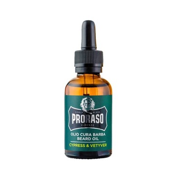 PRORASO Olejek do brody Cypress Vetyver 30 ml