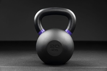 Odważniki Kettlebell ogumowane Xenios USA 20kg