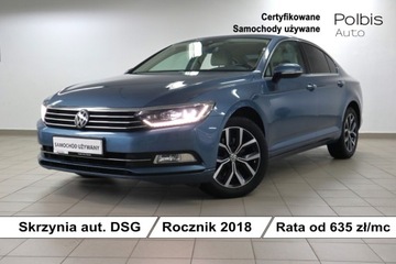 Volkswagen Passat B8 Limousine 2.0 TDI BlueMotion Technology 150KM 2018 Volkswagen Passat 2.0 TDI 150 KM DSG 2018r.